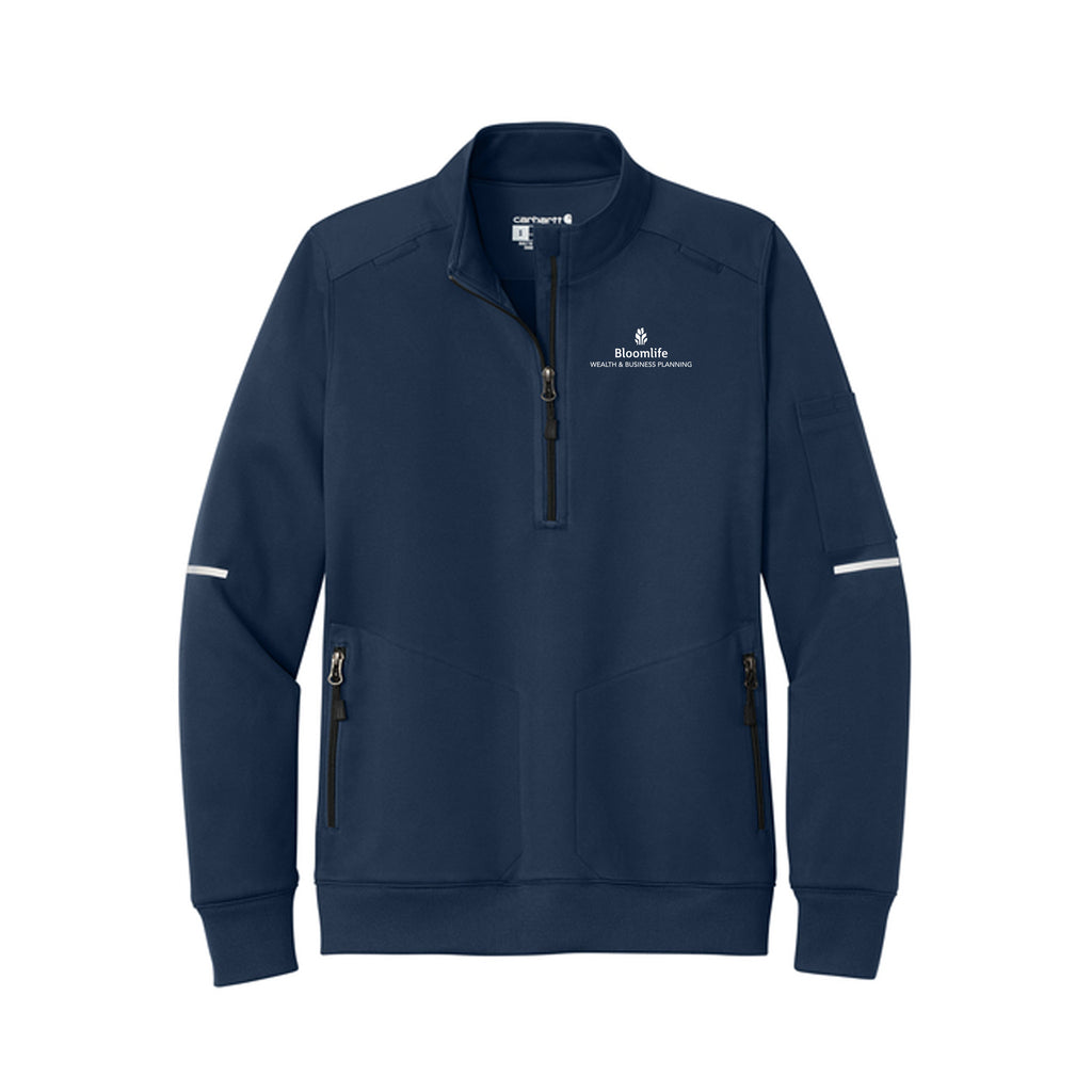 Bloom Life Wealth & Business Planning - Carhartt® Women’s FLD & RSCU 1/2-Zip Mid-Layer
