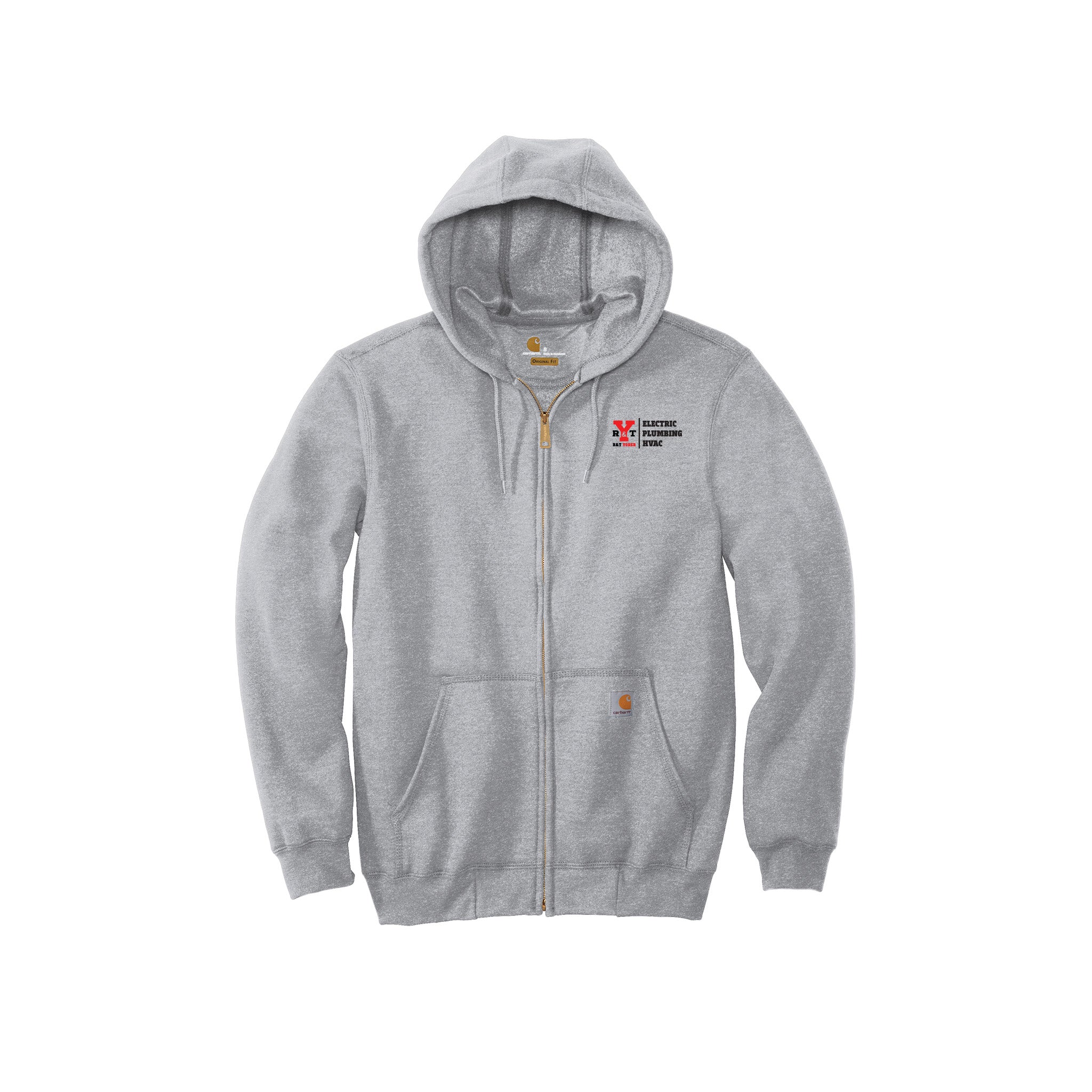 R&T Yoder Electric - Carhartt ® Midweight Hooded Zip-Front