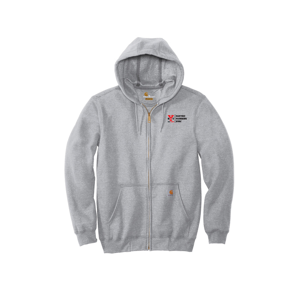 R&T Yoder Electric - Carhartt ® Midweight Hooded Zip-Front Sweatshirt