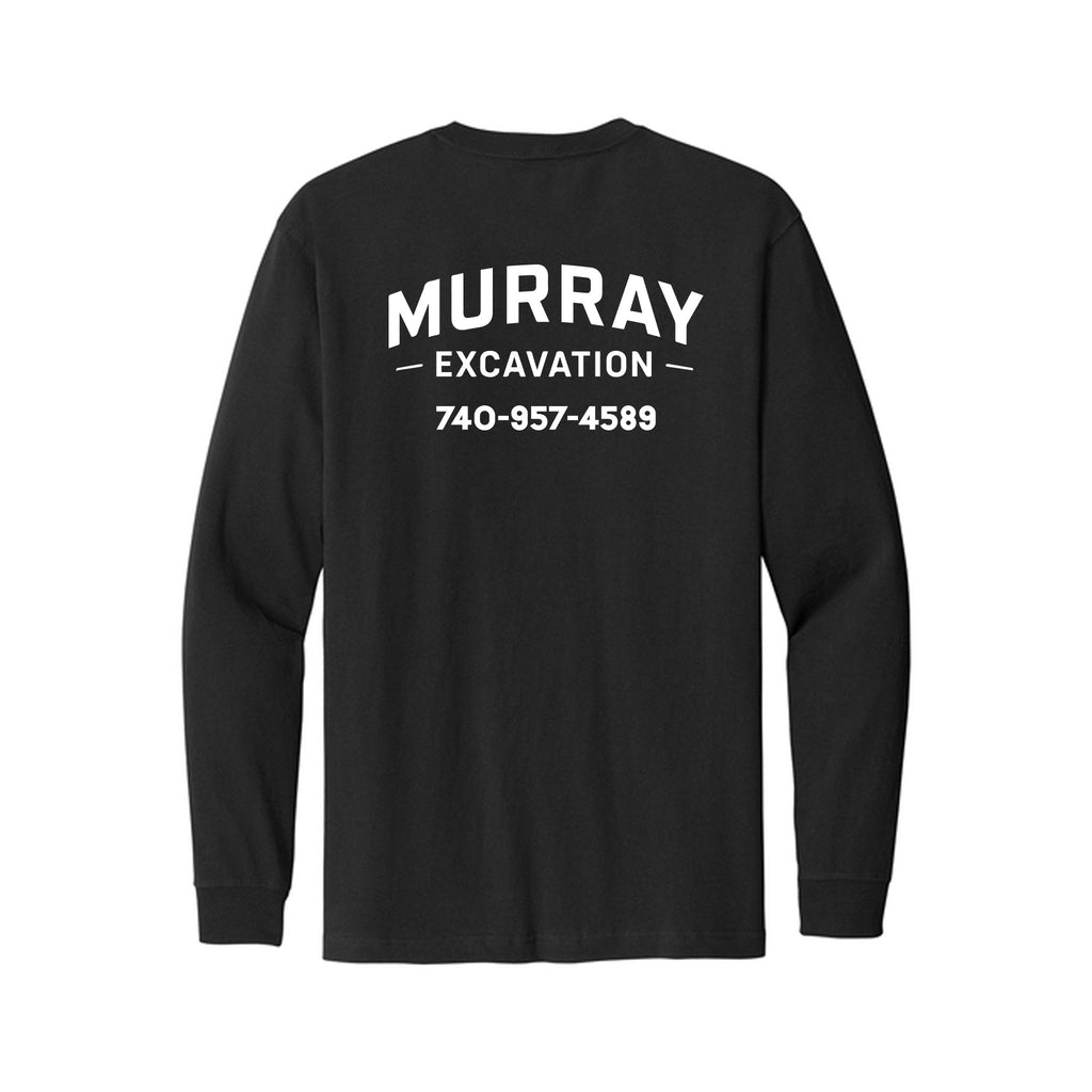 Murray Excavation - Carhartt® Workwear Pocket Long Sleeve T-Shirt - Left Chest Logo