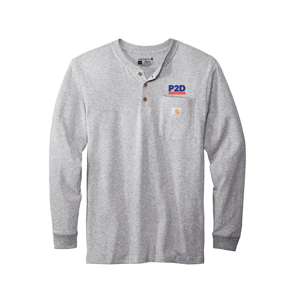 P2D - Carhartt® Long Sleeve Henley T-Shirt