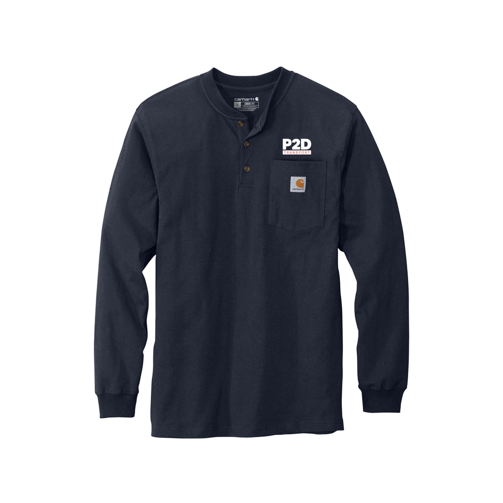 P2D - Carhartt® Long Sleeve Henley T-Shirt