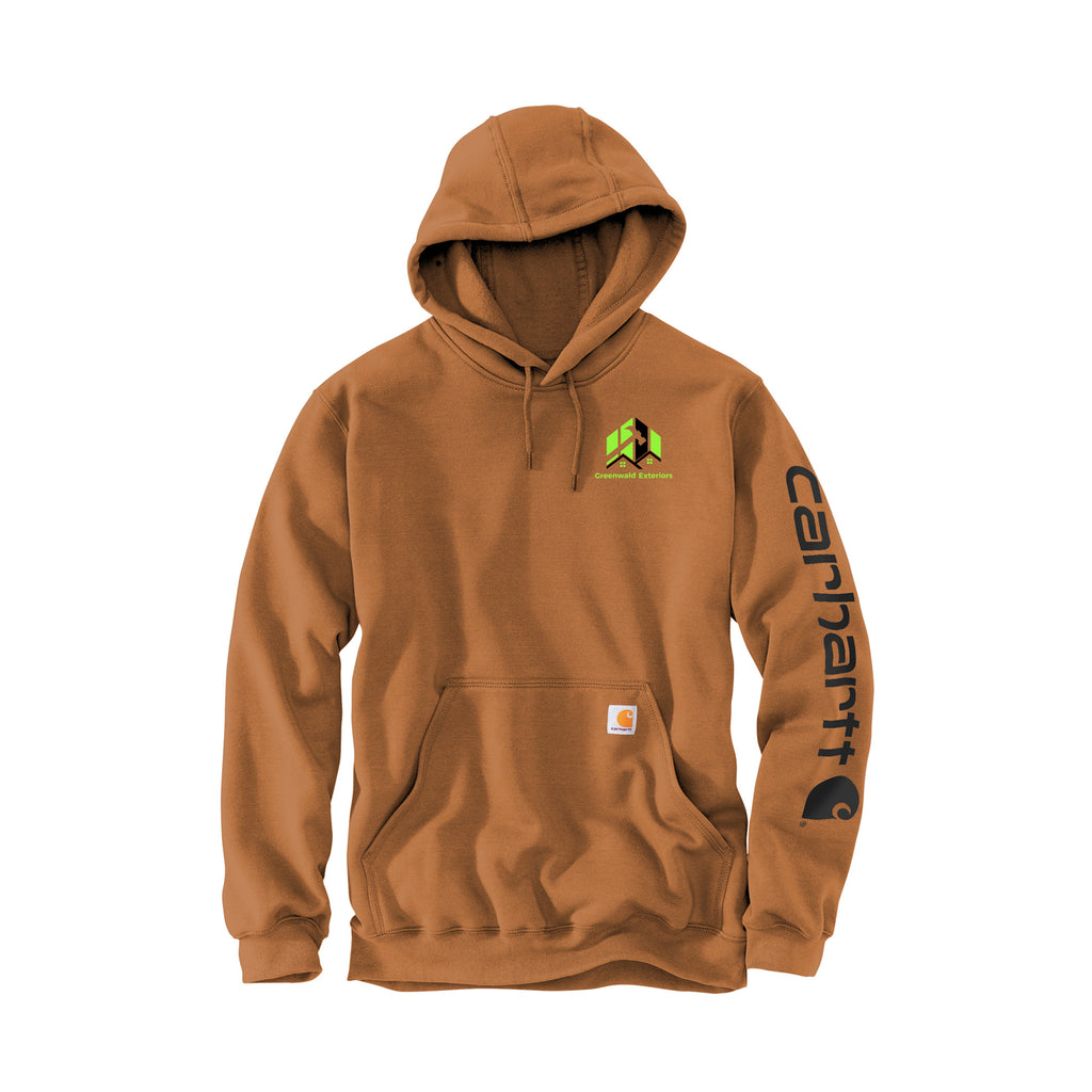 Greenwald Exterior - Carhartt® Midweight Hooded Logo Sweatshirt