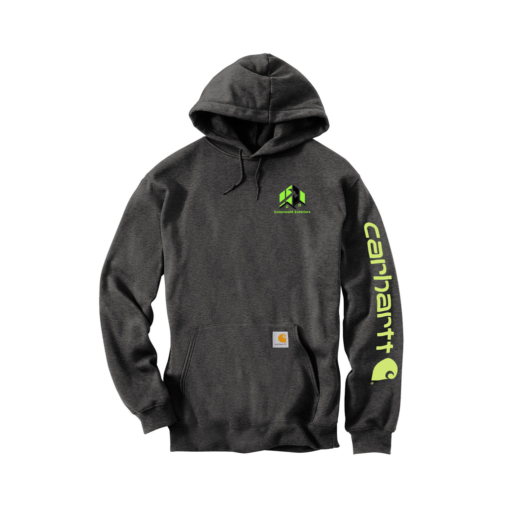 Greenwald Exterior - Carhartt® Midweight Hooded Logo Sweatshirt