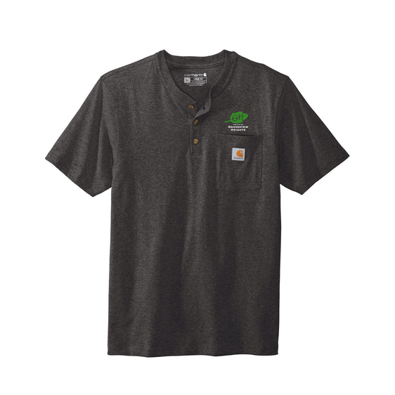 City of Grandview Heights - Carhartt® Short Sleeve Henley T-Shirt