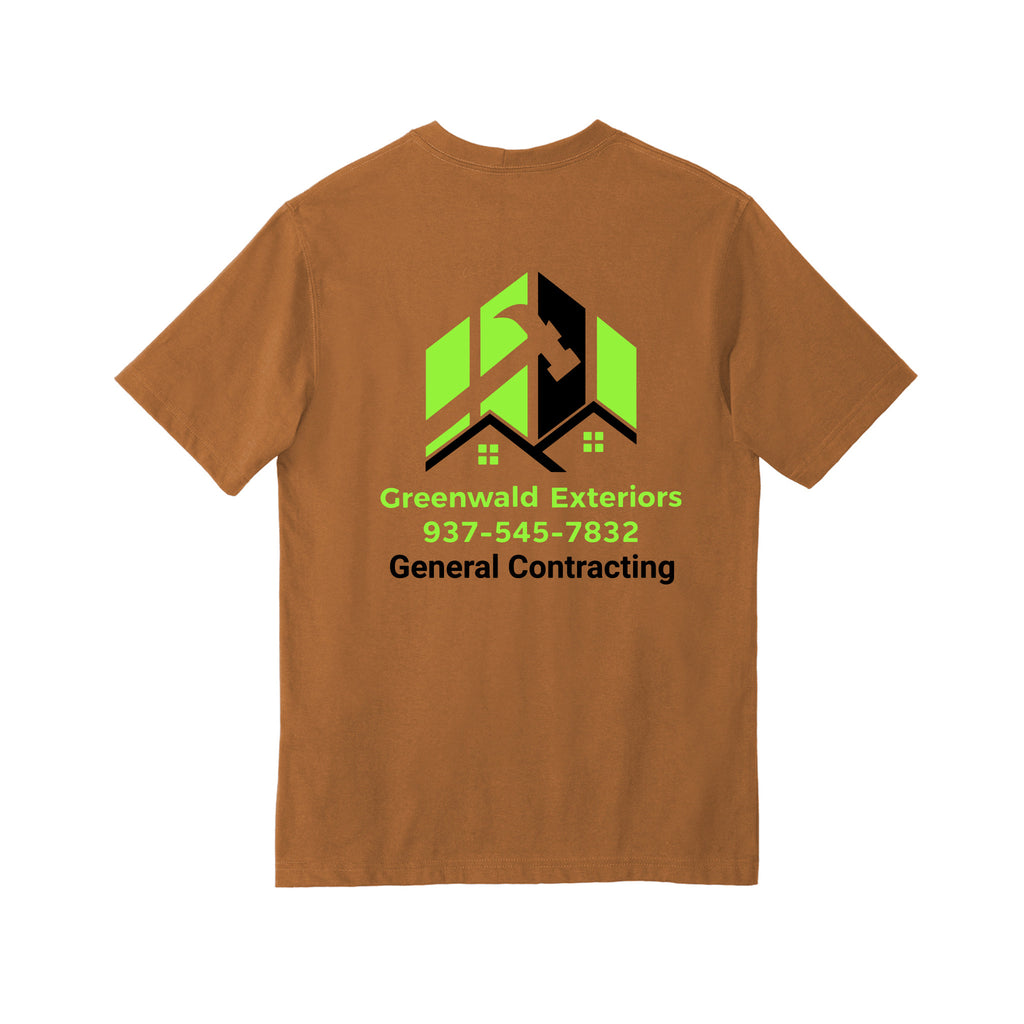 Greenwald Exterior - Carhartt® Workwear Pocket Short Sleeve T-Shirt