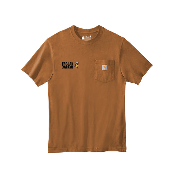 Trojan Lawn Care - Carhartt® Workwear Pocket Short Sleeve T-Shirt