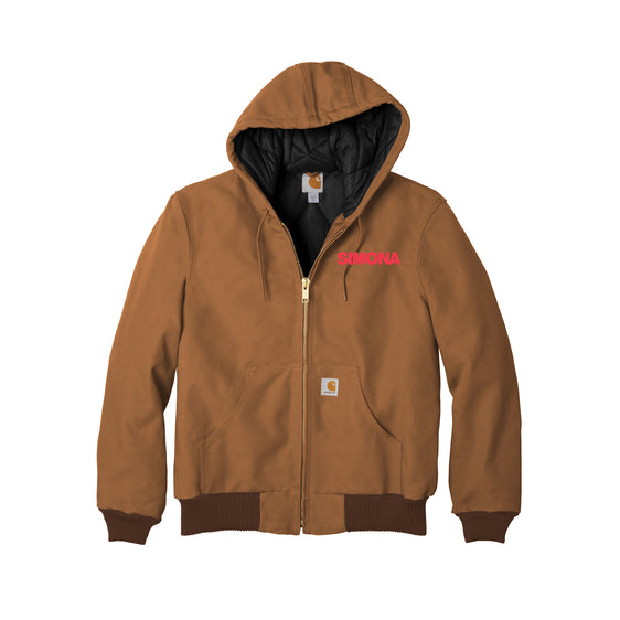 Simona - Carhartt  Quilted-Flannel-Lined Duck Active Jacket