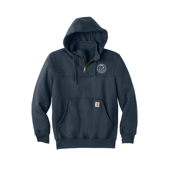 Ohio CTEP Division - Carhartt® Tall Rain Defender® Paxton Heavyweight Hooded Zip Mock Sweatshirt
