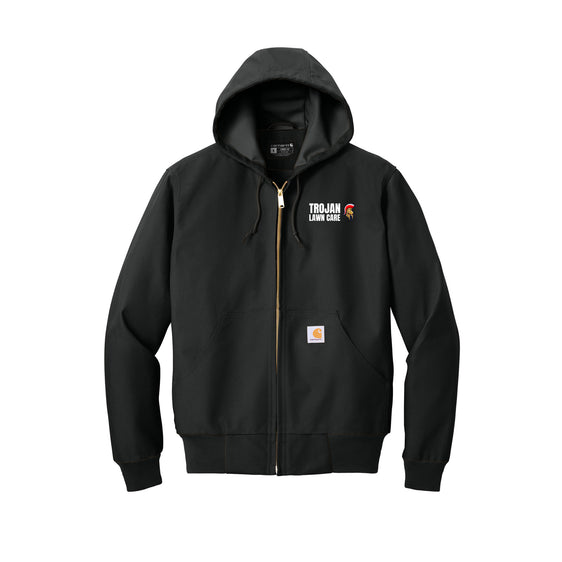 Trojan Lawn Care - Carhartt® Tall Thermal-Lined Duck Active Jac