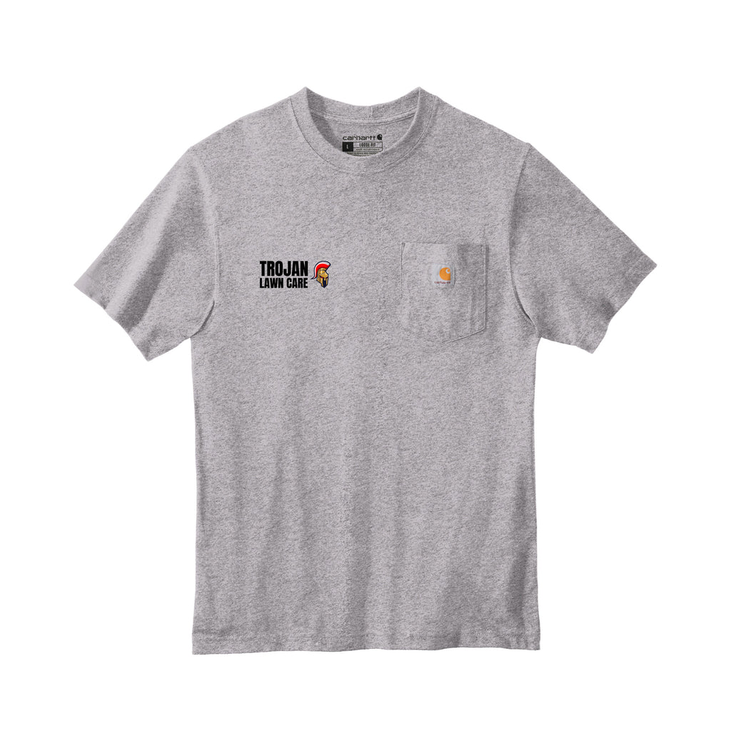 Trojan Lawn Care - Carhartt® Tall Workwear Pocket Short Sleeve T-Shirt