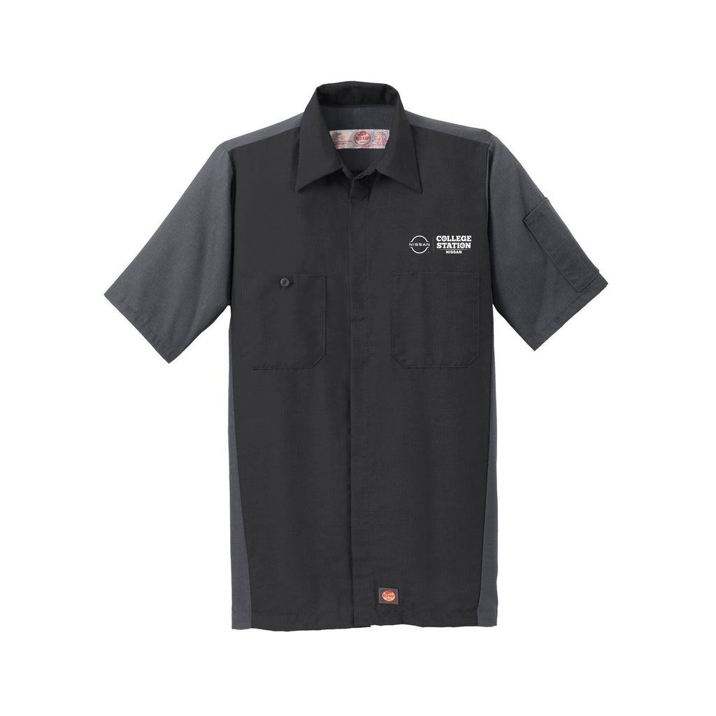 College Station Nissan - Red Kap® Short Sleeve Ripstop Crew Shirt
