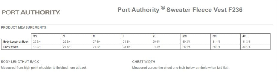 Renier Construction - Port Authority ® Sweater Fleece Vest