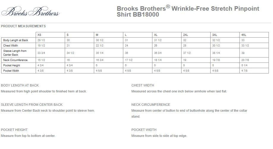 Renier Construction - Brooks Brothers® Wrinkle-Free Stretch Pinpoint Shirt