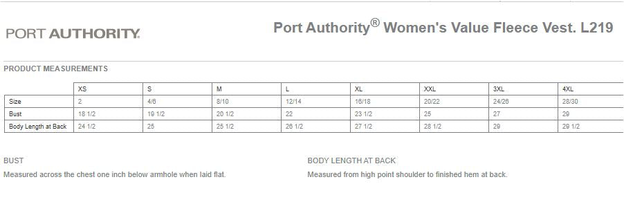 Renier Construction - Port Authority® Ladies Value Fleece Vest
