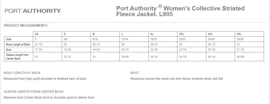 Reiner Construction - Port Authority® Ladies Collective Striated Fleece Jacket