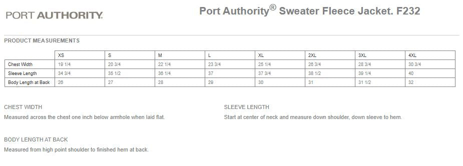 Renier Construction - Port Authority® Sweater Fleece Jacket