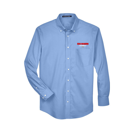Edd Rogers Valley Chevrolet - Men's Crown Collection® Oxford Woven Dress Shirt