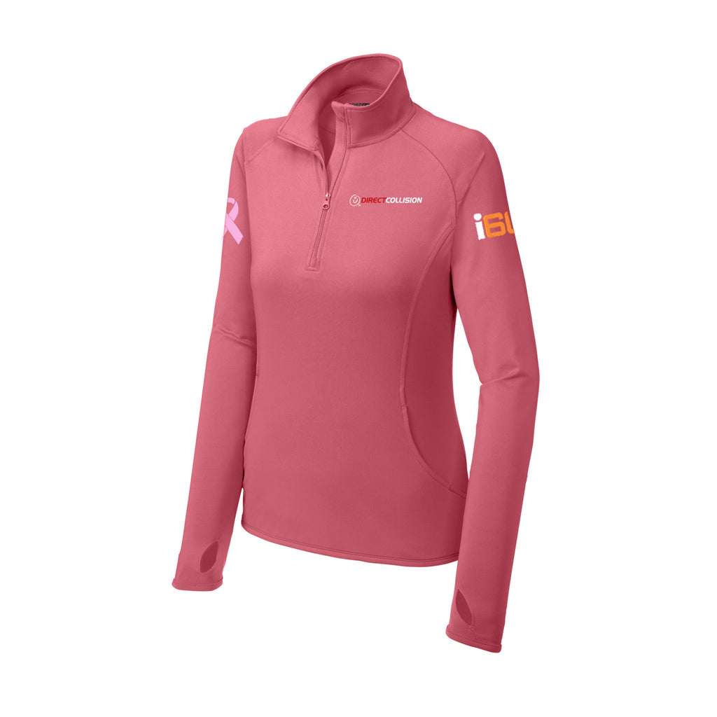 Direct Collision - Sport-Tek® Women's Sport-Wick® Stretch 1/4-Zip Pullover