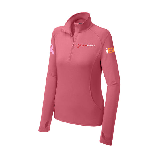 Drive Direct - Sport-Tek® Women's Sport-Wick® Stretch 1/4-Zip Pullover