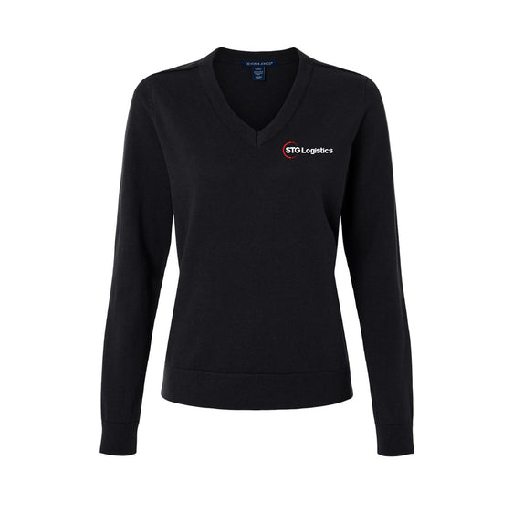 STG Logistics - Women's New Classics V-Neck Sweater