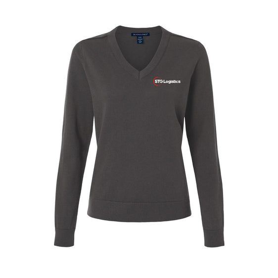 STG Logistics - Women's New Classics V-Neck Sweater