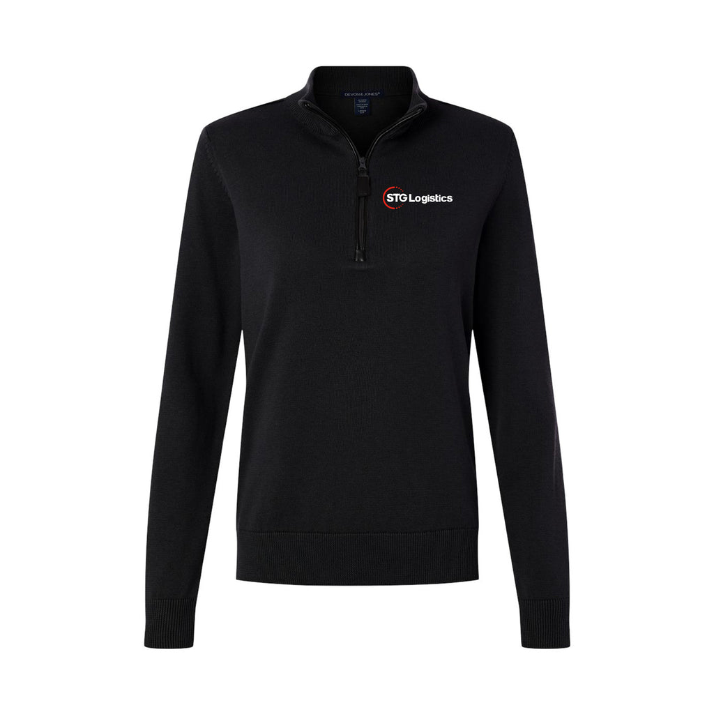 STG Logistics - Women's New Classics Quarter-Zip Sweater
