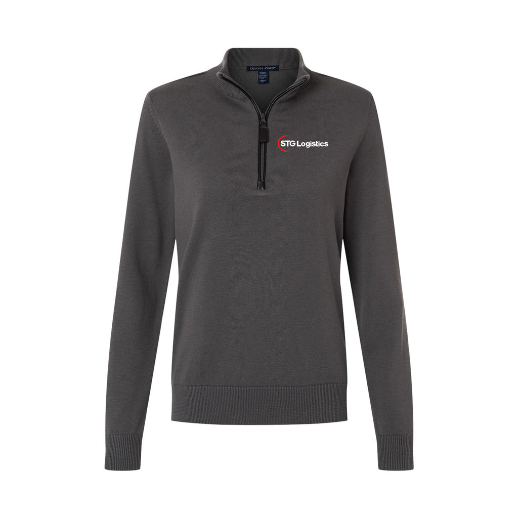 STG Logistics - Women's New Classics Quarter-Zip Sweater