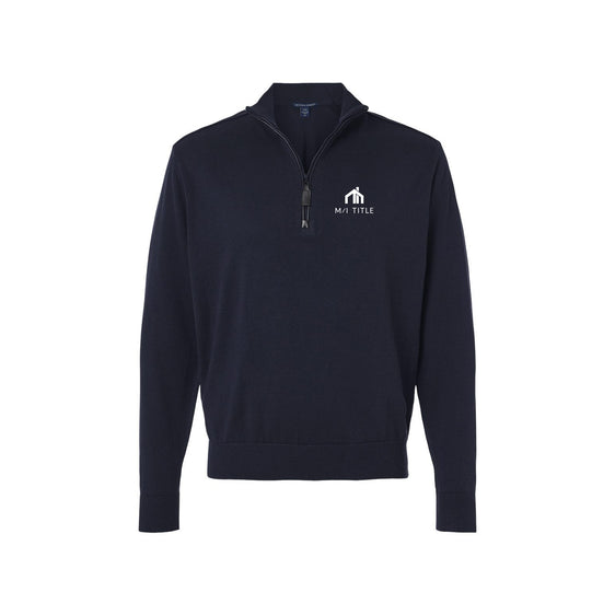 M/I Title - Men's New Classics Quarter-Zip Sweater