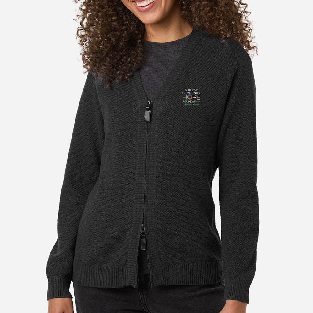 Buckeye Community Hope - Women's Hartland Textured Full Zip Sweater