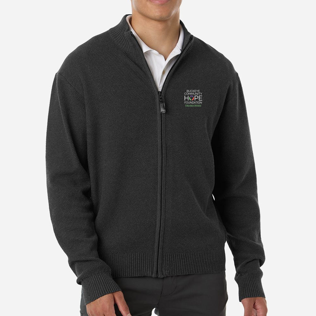 Buckeye Community Hope - Men's Hartland Textured Full Zip Sweater