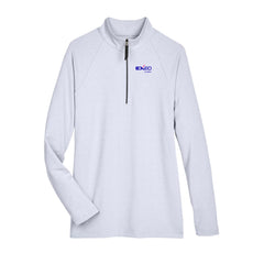 Exeo Global - Women's CrownLux Performance® Clubhouse Micro-Stripe Quarter-Zip Pullover