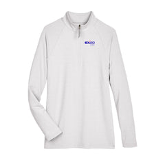 Exeo Global - Women's CrownLux Performance® Clubhouse Micro-Stripe Quarter-Zip Pullover