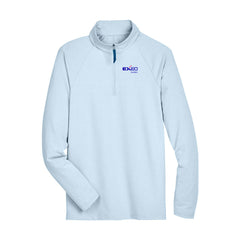 Exeo Global - Men's CrownLux Performance® Clubhouse Micro-Stripe Quarter-Zip Pullover