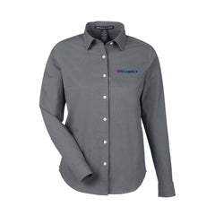 STG Logistics - Women's CrownLux Performance® Spencer Poplin Dress Shirt
