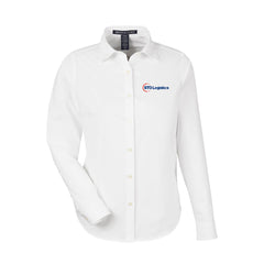 STG Logistics - Women's CrownLux Performance® Spencer Poplin Dress Shirt