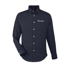 STG Logistics - Men's CrownLux Performance® Spencer Poplin Dress Shirt