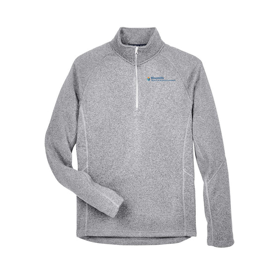 Bloom Life Wealth & Business Planning - Unisex Bristol Sweater Fleece Quarter-Zip Pullover