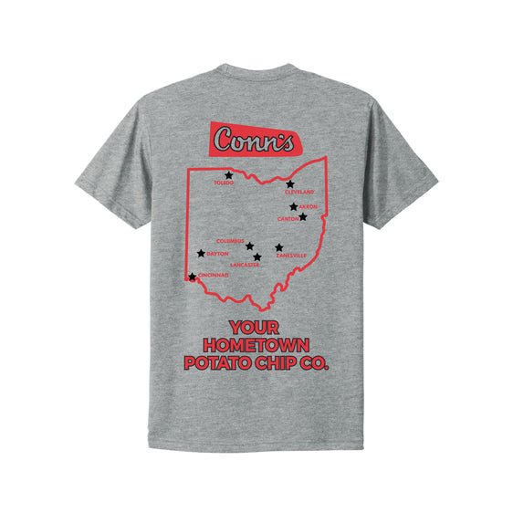 Conns - Next Level Apparel® Unisex CVC Tee - Dark Heather Grey T-shirt