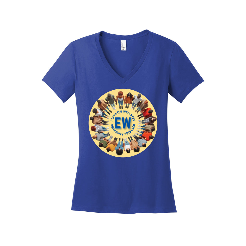 EWCO - District ® Women’s Perfect Weight ® V-Neck Tee