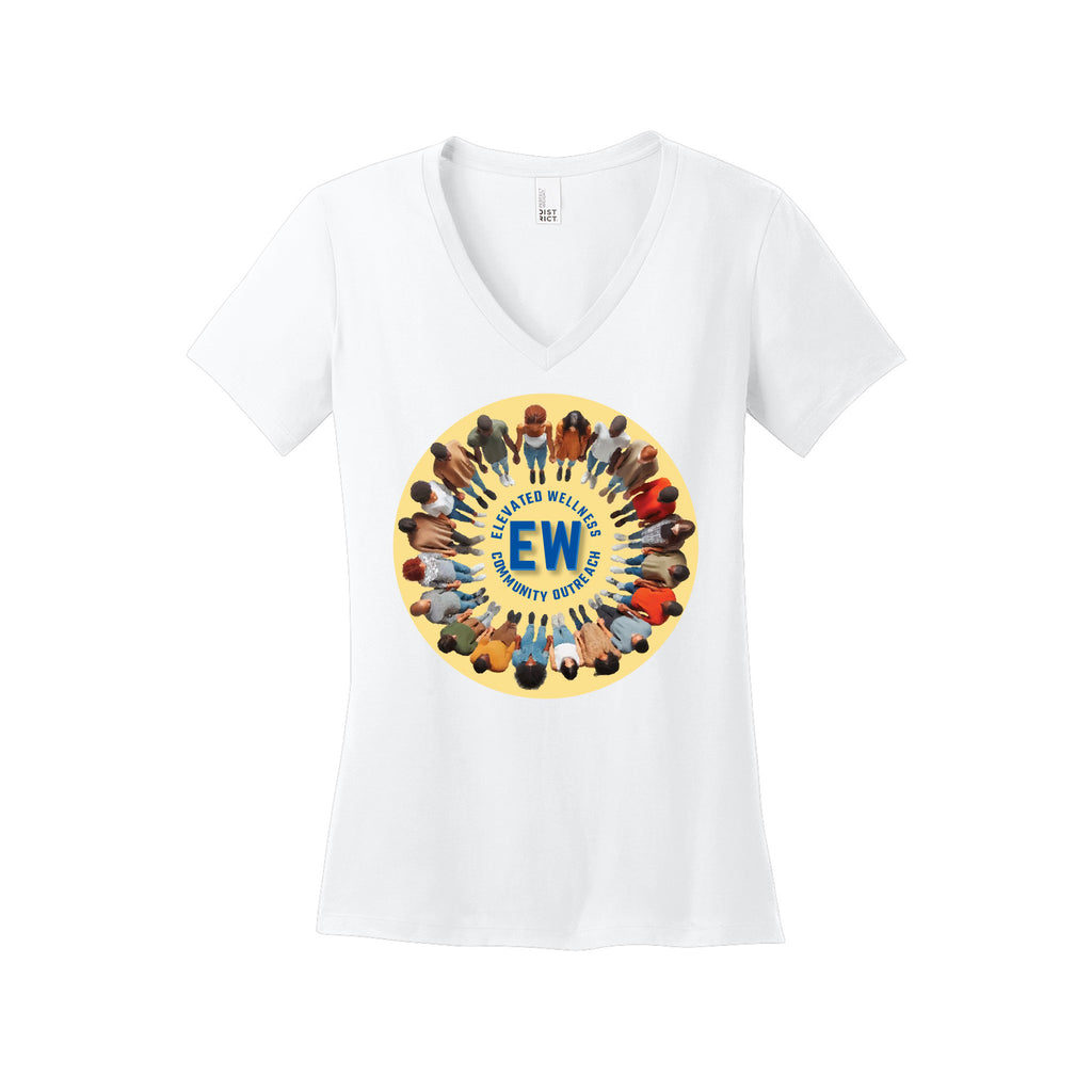 EWCO - District ® Women’s Perfect Weight ® V-Neck Tee