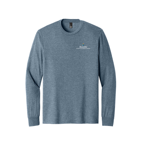 Bloom Life Wealth & Business Planning - District® Perfect Tri® Long Sleeve Tee