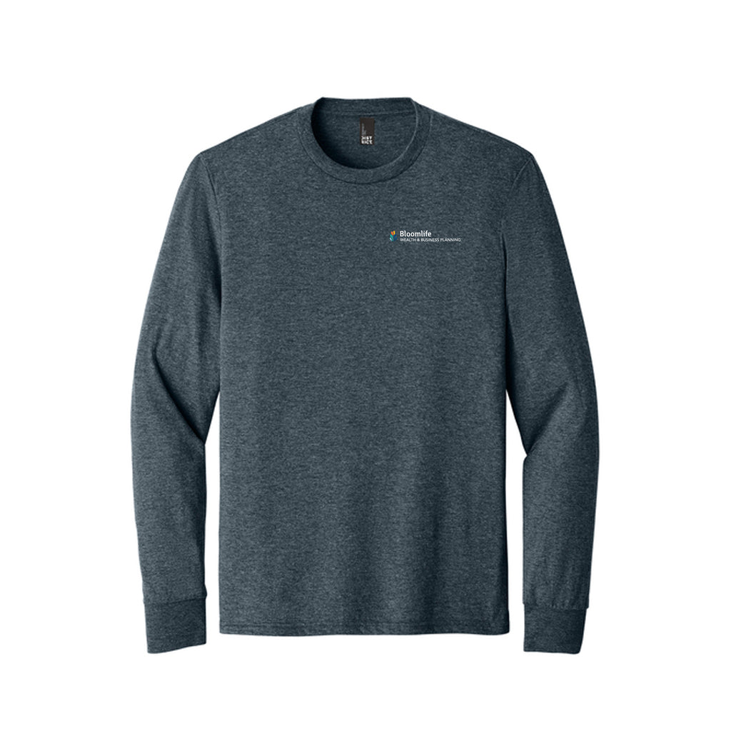 Bloom Life Wealth & Business Planning - District® Perfect Tri® Long Sleeve Tee