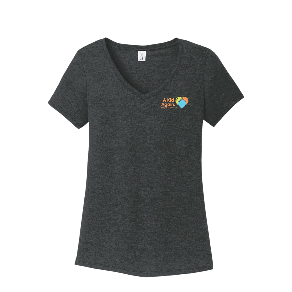 A Kid Again - District® Women’s Perfect Tri® V-Neck Tee