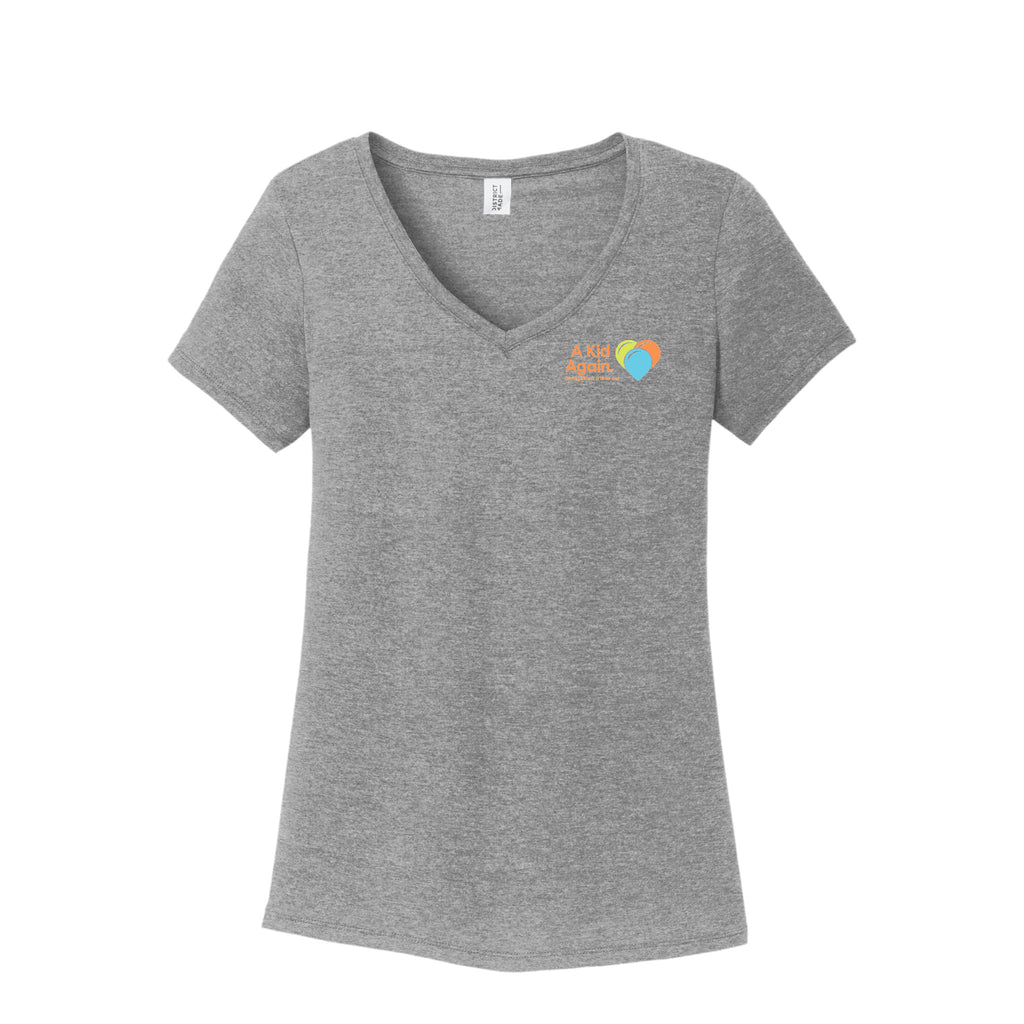 A Kid Again - District® Women’s Perfect Tri® V-Neck Tee