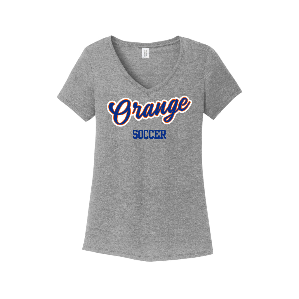 Olentangy Orange Soccer - District® Women’s Perfect Tri® V-Neck Tee
