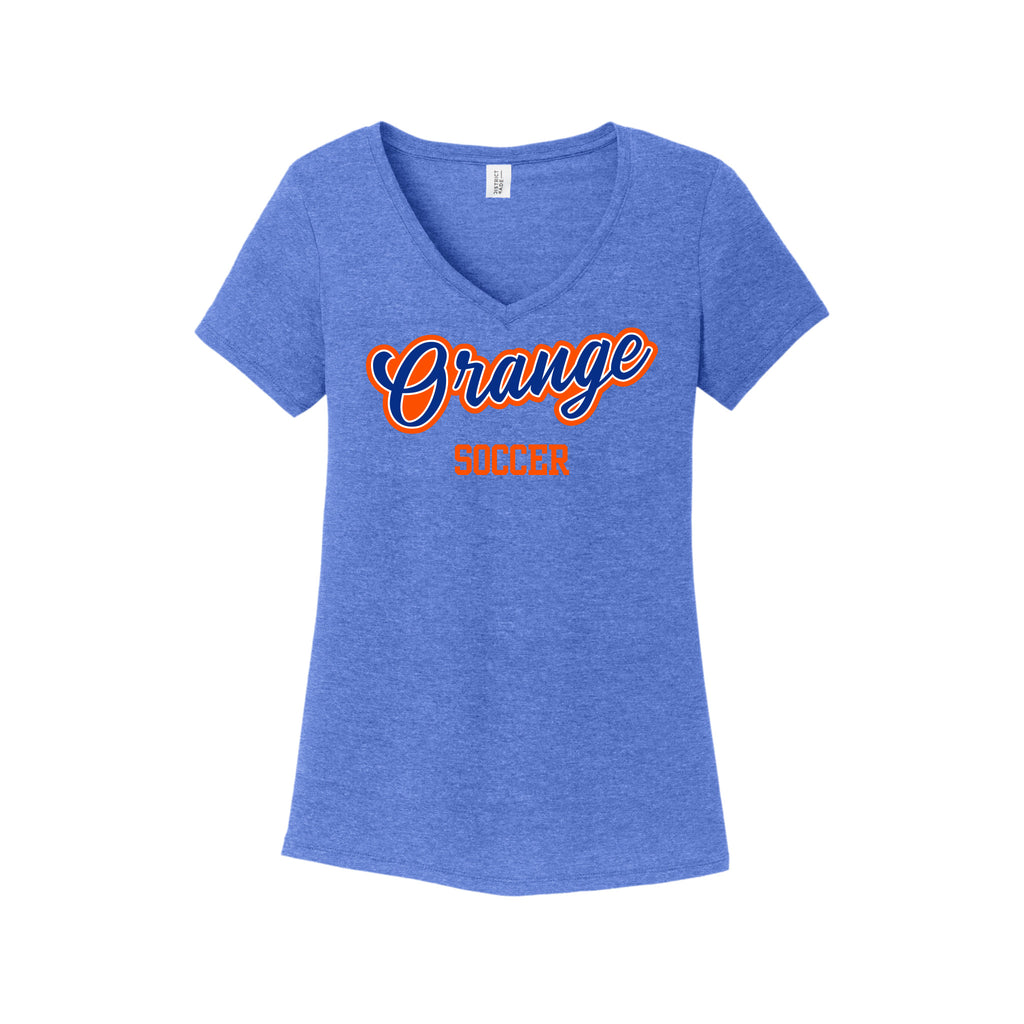 Olentangy Orange Soccer - District® Women’s Perfect Tri® V-Neck Tee