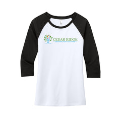 Cedar Ridge - District ® Women’s Perfect Tri ® 3/4-Sleeve Raglan