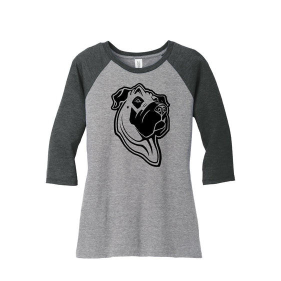Shakers Public House - District ® Women’s Perfect Tri ® 3/4-Sleeve Raglan