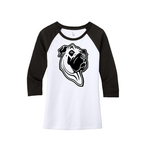 Shakers Public House - District ® Women’s Perfect Tri ® 3/4-Sleeve Raglan